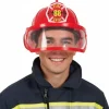 Casque rouge de Pompier Américain
