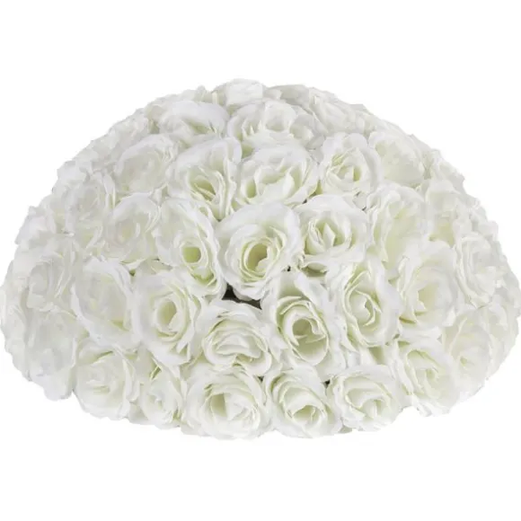 Centre de table Bouquet de Roses - Blanc