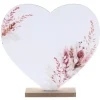Centre de table Cœur - 19 x 18 cm - Romance Champêtre