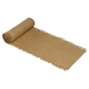 Chemin de table en jute tressé naturel - 30 cm x 3 m