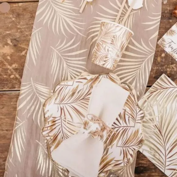 Chemin de table en mousseline - Collection Tropicool