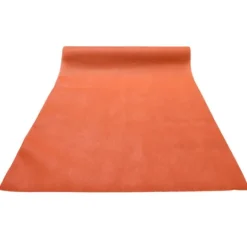Chemin de table 3 en 1 prédécoupé en spunbond - 40 cm x 4,8 m - Couleur au choix