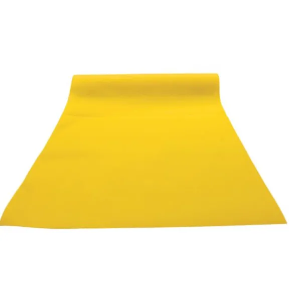 Chemin de table 3 en 1 prédécoupé en spunbond - 40 cm x 4,8 m - Couleur au choix