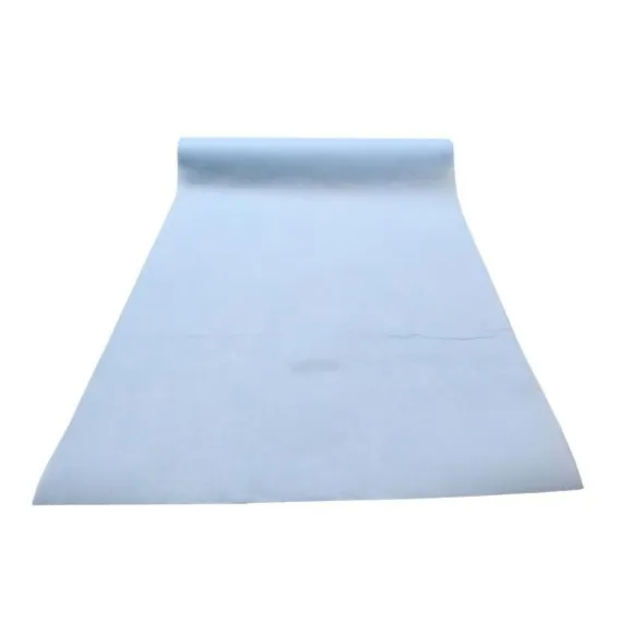 Chemin de table 3 en 1 prédécoupé en spunbond - 40 cm x 4,8 m - Couleur au choix