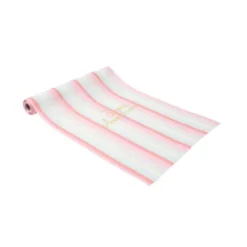 Chemin de table en tissu - Collection Mahault Pastel et Or