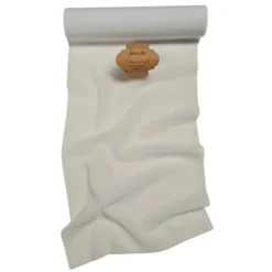 Chemin de table Mousseline - 28 cm x 5 m - Couleur au choix