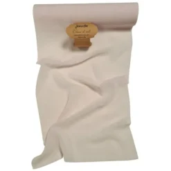 Chemin de table Mousseline - 28 cm x 5 m - Couleur au choix