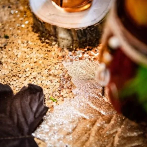 Chemin de Table à Paillettes - Coquettes - Champagne