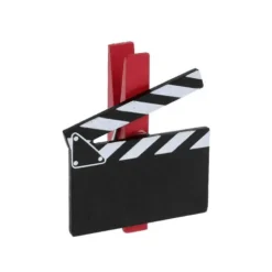 6 Claps Marque-Places sur Pince - Cinéma Hollywood