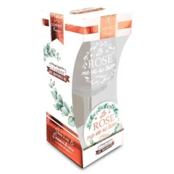 Coffret Verre à Vin " Le rose me va si bien "