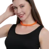 Collier de perles fluo - Couleur au choix