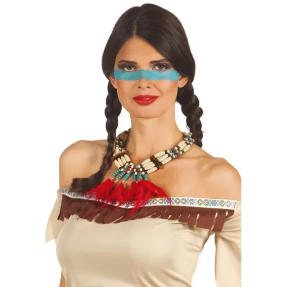 Collier à plumes - Costume indien