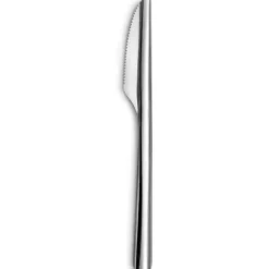 6 couteaux en acier inoxydable sur carte - 16,5 cm - Collection Slim²
