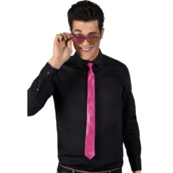 Cravate fluo - Couleur au choix