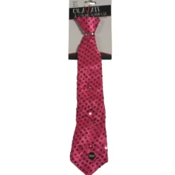 Cravate Réglable en Polyester - 13 x 21 cm - Fuchsia