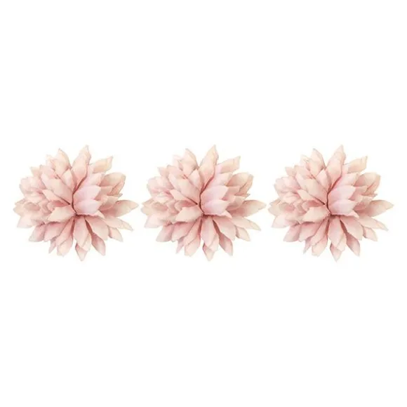 6 dahlias sur tige - 10 cm - Couleur au choix