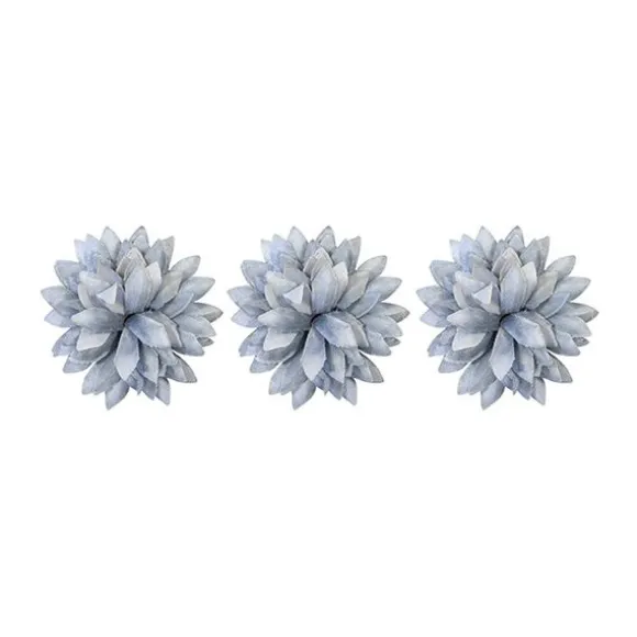 6 dahlias sur tige - 10 cm - Couleur au choix