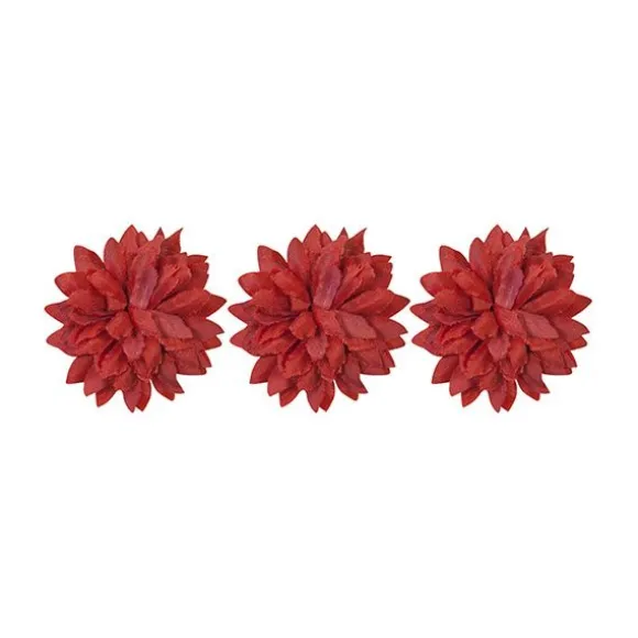 6 dahlias sur tige - 10 cm - Couleur au choix