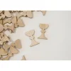 24 décorations de table à parsemer - Calice en bois