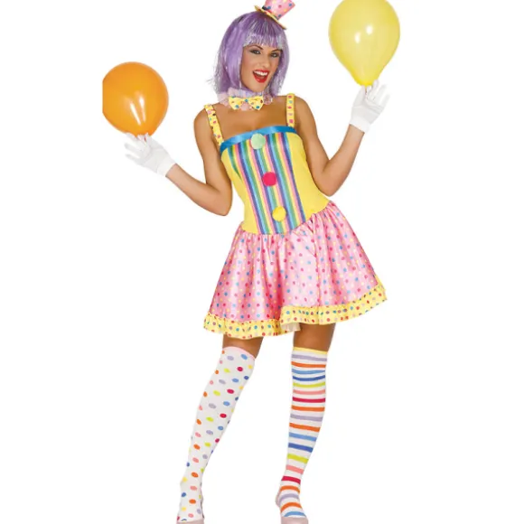 Déguisement Clown Funny Femme - Taille au Choix