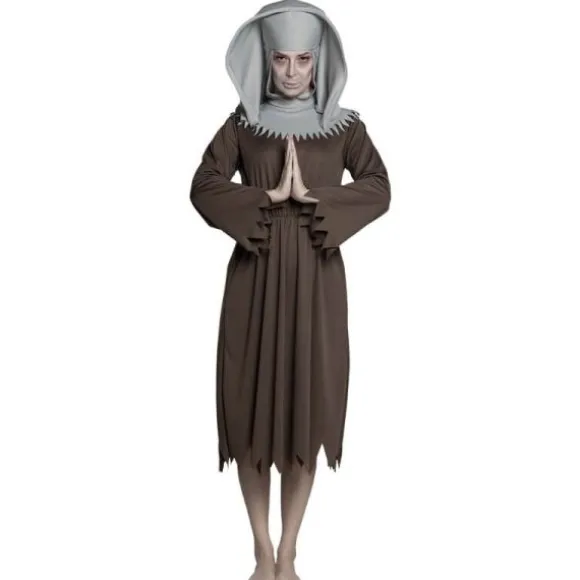Déguisement de Bonne Soeur - Nonne - Zombie - Femme - Taille Unique