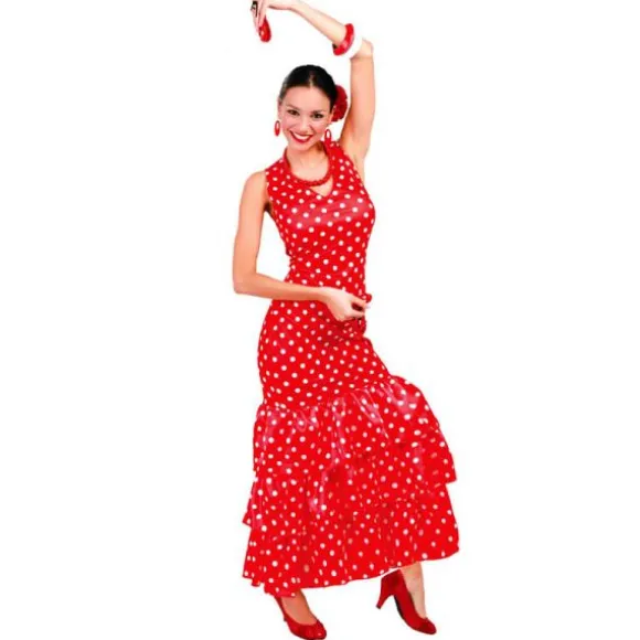 Déguisement de Danseuse de Flamenco Espagnole pour femme - Taille au choix