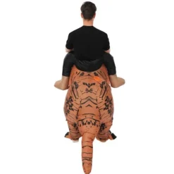 Déguisement gonflable "Carry Me" de Dinosaure pour adulte - Taille unique