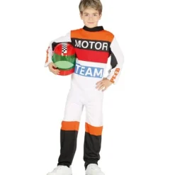 Déguisement Pilote de Moto Garçon - Taille au Choix