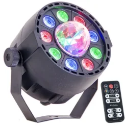 Effet de lumière 2 en 1 Projecteur Par + Astro