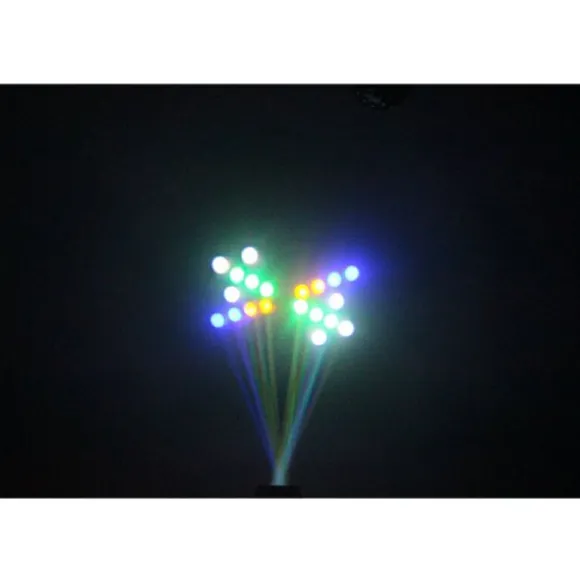 Effet de lumière "Moon Flower" à LED - Noir