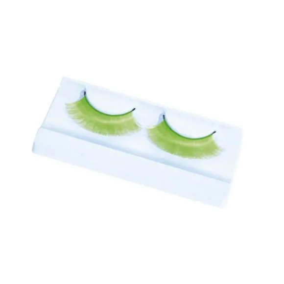 Faux cils fluo - Vert