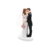 Figurine pour gâteau de mariage - Le baiser des Mariés