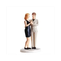 Figurines pour gâteau de mariage - Couple de Mariées