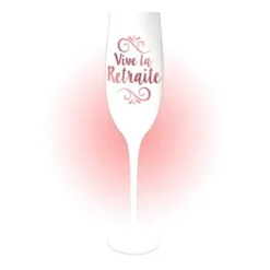 Flûte à Champagne - Retraite - Rose Gold