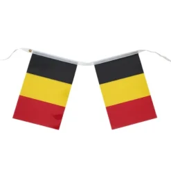 Guirlande de drapeaux de la Belgique - 10 m
