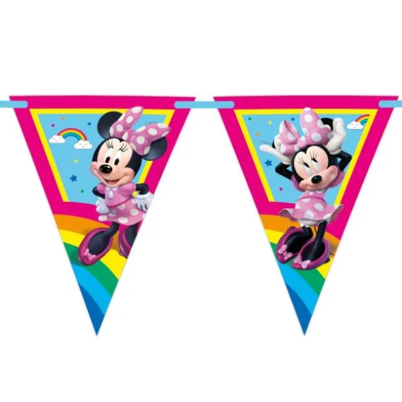 Guirlande de 9 fanions - 2,3 m - Minnie Mouse™