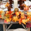 Guirlande garnie d'automne - 120 cm - Collection Promenade d'Automne