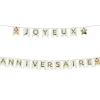Guirlande "Joyeux Anniversaire" - 4,5 m - Lion