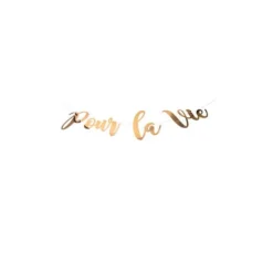 Guirlande " Pour la Vie " - Rose Gold - 120 cm