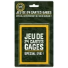 Jeu de 24 cartes gages - Collection Mission Enterrement de vie de garçon