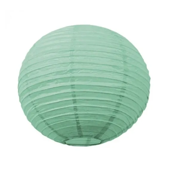 Lanterne Japonaise Vert Menthe - 50 cm