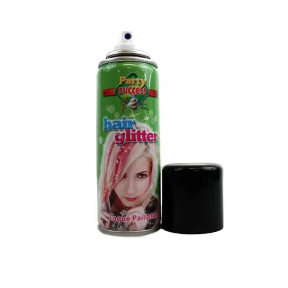 Laque à Cheveux Paillettes Multicolores