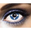 Lentilles " Ice Fire " - Bleu et étoile Blanche - (Sans Correction) - 1 an