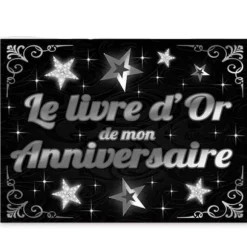 Livre d'Or - Anniversaire - Party Chic - Argent