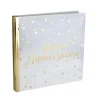 Livre d'Or "Joyeux Anniversaire" - Blanc / Or
