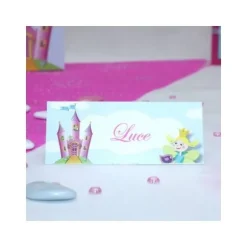 Lot de 10 marque-places - Château
