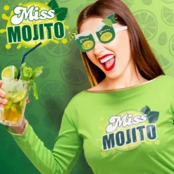 Lunettes humoristiques "Miss Mojito"