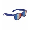 Lunettes tricolore pour supporter