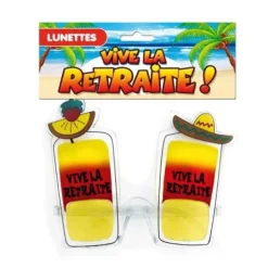 Lunettes "Vive la Retraite !"