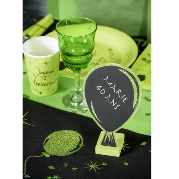 Marque-Table Ballon - Vert